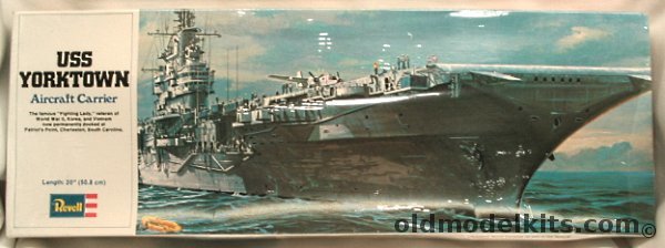 Revell 1/547 USS Yorktown (Essex Class) CV-10, H446 plastic model kit